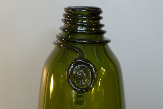 Swedish Glass Vase by Erik Höglund for Boda, 1950s