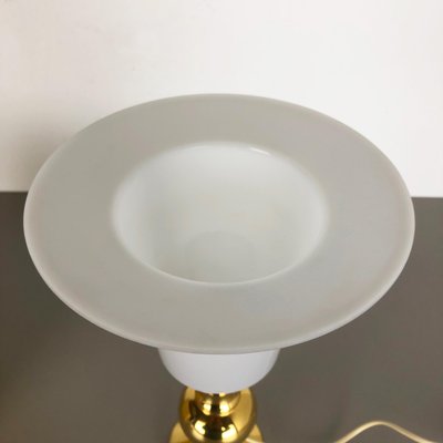 Swedish Golden Glass Table Light by Uno & Östen Kristiansson for Luxus Vittsjö, 1970s-QZ-1131875