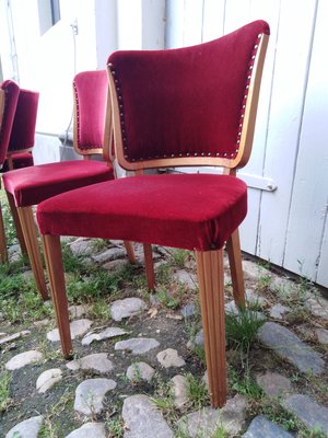 Swedish Grace Chairs, 1940s, Set of 4-GJF-2033726