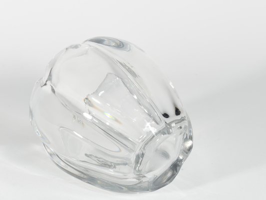 Swedish Grace Crystal Glass Stella Polaris Vase by Vicke Lindstrand for Orrefors, 1930s-RUK-1758088