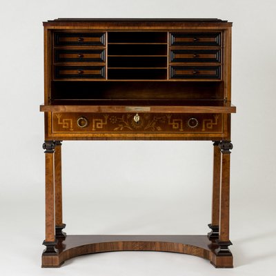 Swedish Grace Fall-Front Desk by Axel Einar Hjorth, 1925-NL-1729812