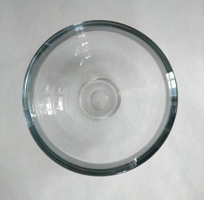 Swedish Hand-Blown Crystal Bowl, 1960s-FO-589260