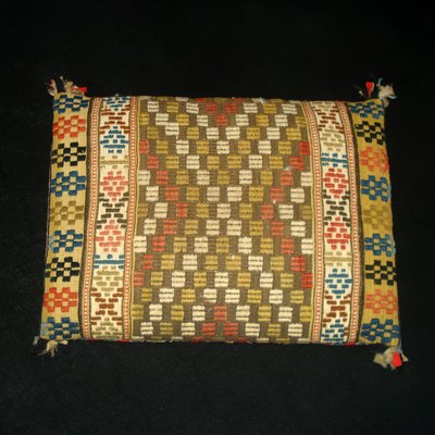 Swedish Hand-Woven Röllakan Akdyna Pillow, 19th Century-YGE-900122