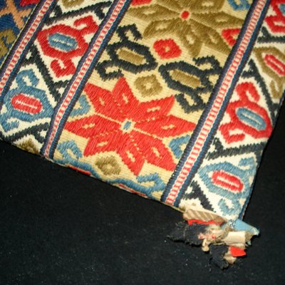 Swedish Hand-Woven Röllakan Akdyna Pillow, 19th Century-YGE-900122