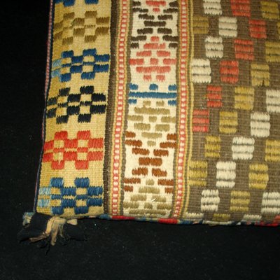 Swedish Hand-Woven Röllakan Akdyna Pillow, 19th Century-YGE-900122