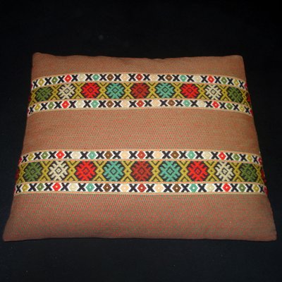 Swedish Hand-Woven Rollakan Pillow, 19th Century-YGE-900118