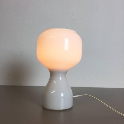 Swedish Handblown Glass Desk Lamp, 1960s-QZ-1053232