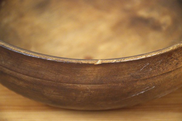 Swedish Handcarved Birchwood Bowl-UDU-1807816