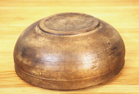 Swedish Handcarved Birchwood Bowl-UDU-1807816