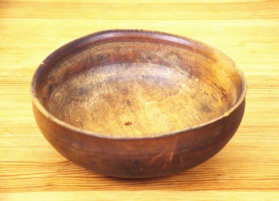 Swedish Handcarved Birchwood Bowl-UDU-1807816