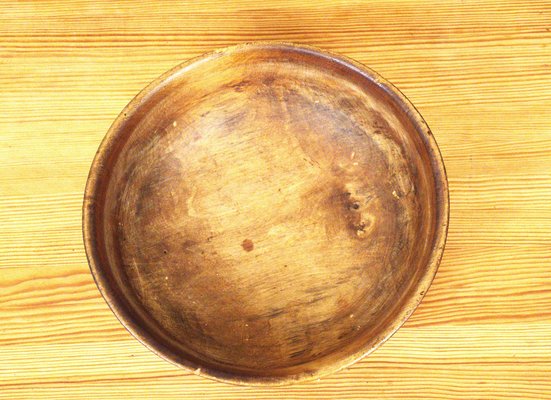 Swedish Handcarved Birchwood Bowl-UDU-1807816