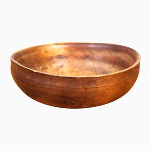 Swedish Handcarved Birchwood Bowl-UDU-1807816