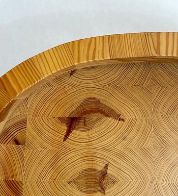 Swedish Handmade Bowl in Pine, 1970s-FO-667634