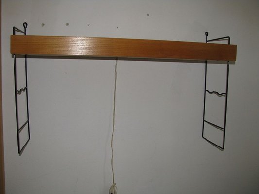 Swedish Illuminated Shelf by Kajsa & Nils Strinning for String, 1960s-SZW-864668