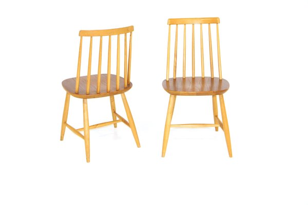 Swedish Infantol Dining Chairs, 1960s, Set of 2-GEK-1315420