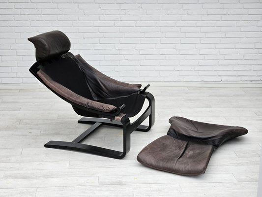 Swedish Kroken Lounge Chair by Åke Fribyter for Nelo, 1970s-TMW-1742563