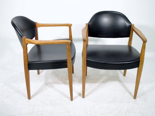 Swedish Lounge Chairs, 1960s, Set of 2-GEK-680096