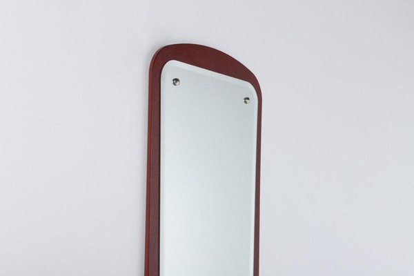 Swedish Lowboard and Mirror Hallway Set, 1970s, Set of 2-KMC-1099015