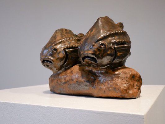 Swedish Lumpfish Sculpture from Engqvist Råå, 1970s-OGU-683399