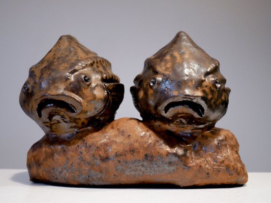 Swedish Lumpfish Sculpture from Engqvist Råå, 1970s-OGU-683399