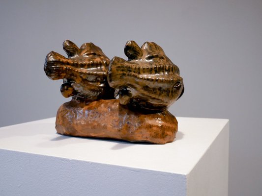 Swedish Lumpfish Sculpture from Engqvist Råå, 1970s-OGU-683399