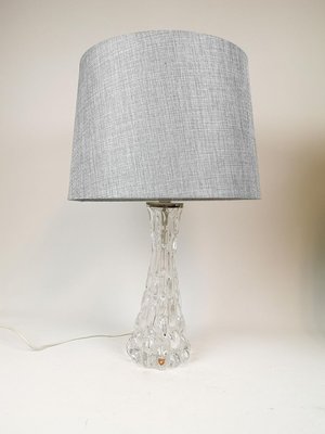 Swedish Mid-Century Crystal Table Lamps by Carl Fagerlund for Orrefors, Set of 2-UYK-806958