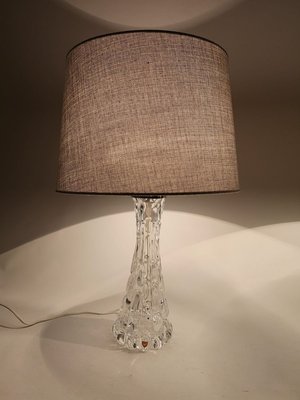 Swedish Mid-Century Crystal Table Lamps by Carl Fagerlund for Orrefors, Set of 2-UYK-806958