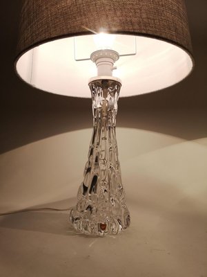 Swedish Mid-Century Crystal Table Lamps by Carl Fagerlund for Orrefors, Set of 2-UYK-806958