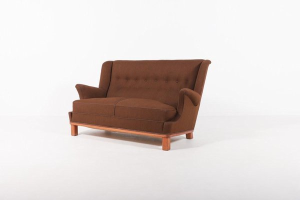 Swedish Mid-Century Modern 2-Seater Sofa, 1950s-KMC-955689