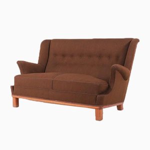 Swedish Mid-Century Modern 2-Seater Sofa, 1950s-KMC-955689