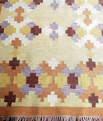 Swedish Mid-Century Röllakan Rug, 1960s-QDP-1187805