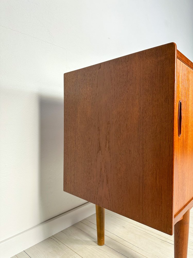 Swedish Minimalistic Teak Sideboard by Nils Jonsson for Hugo Troeds, 1960s