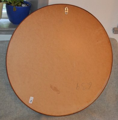 Swedish Mirror by Uno & Östen Kristiansson for Luxus, 1950s-LS-194194