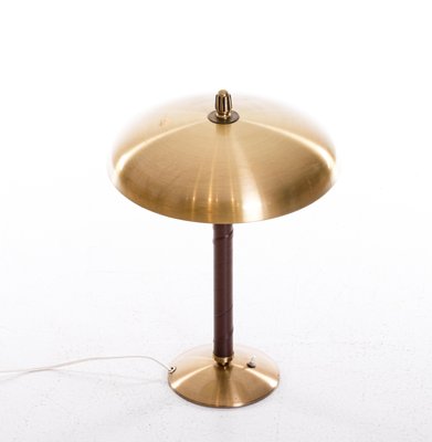 Swedish Model 5013 Brass Table Lamp by Einar Bäckström, 1950s-QU-1706888