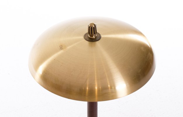 Swedish Model 5013 Brass Table Lamp by Einar Bäckström, 1950s-QU-1706888