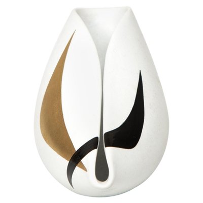 Swedish Model Unfold Vase by Stig Lindberg for Gustavsberg-SC-774548