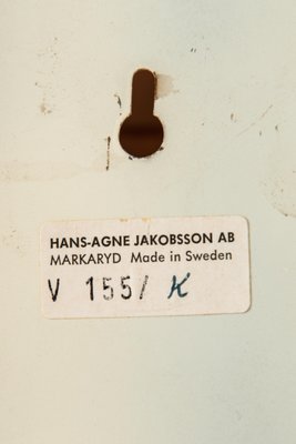 Swedish Model V-155 Sconce by Hans-Agne Jakobsson for Hans Agne Jakobsson AB, 1950s-SC-633973