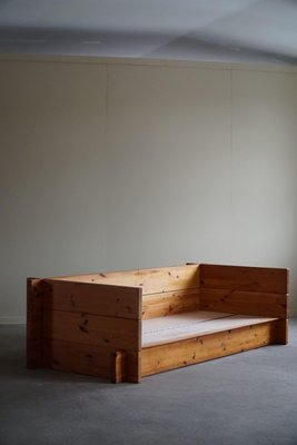 Swedish Modern 3-Seater Sofa in Upholstered Pine from Stockaryd Stolefabrik, 1970s-MXF-1754197