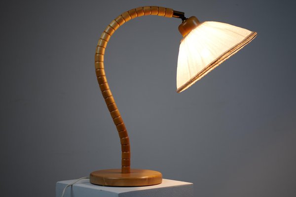 Swedish Modern Birch Table Lamp from Markslöjd Kinna, 1960s-MJF-1763992