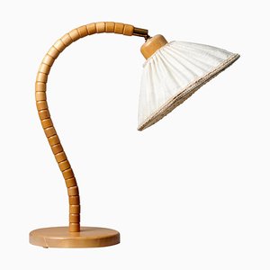 Swedish Modern Birch Table Lamp from Markslöjd Kinna, 1960s-MJF-1763992