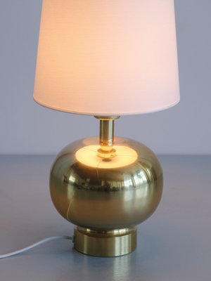 Swedish Modern Brass Table Lamp by Aneta Lighting, Växjö, Sweden, 1970s-FMT-1394835