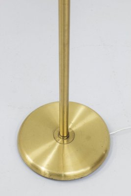 Swedish Modern Floor Lamp in Brass, 1940s-KO-1797712