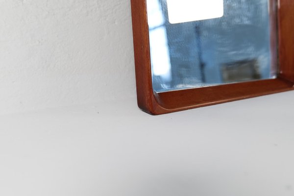 Swedish Modern Mirror in Mahognay, 1940s-UYK-1798503