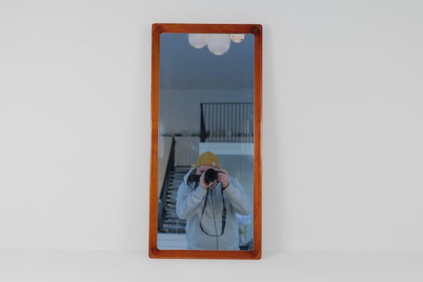 Swedish Modern Mirror in Mahognay, 1940s-UYK-1798503