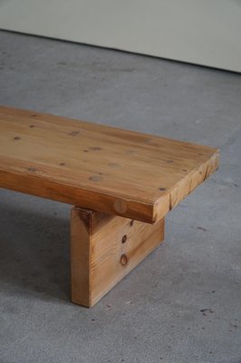 Swedish Modern Model Bambse Pine Bench attributed to Roland Wilhelmsson, 1973-MXF-1418710