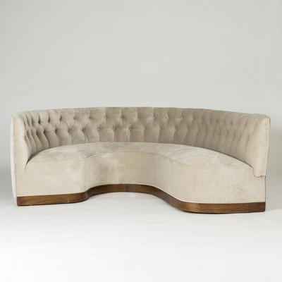 Swedish Modern Oversized Sofa-NL-832475