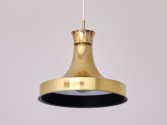 Swedish Modern Pendant Light in Brass by Fagerhults Belysning, 1960s-FMT-1337905