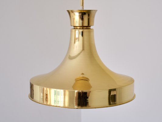 Swedish Modern Pendant Light in Brass by Fagerhults Belysning, 1960s-FMT-1337905