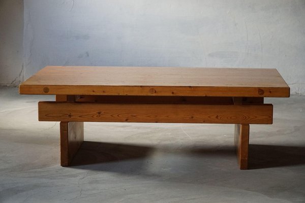 Swedish Modern Pine Coffee Table by Christer Larsson for Sven Larsson Möbelshop, 1960s-MXF-1385928