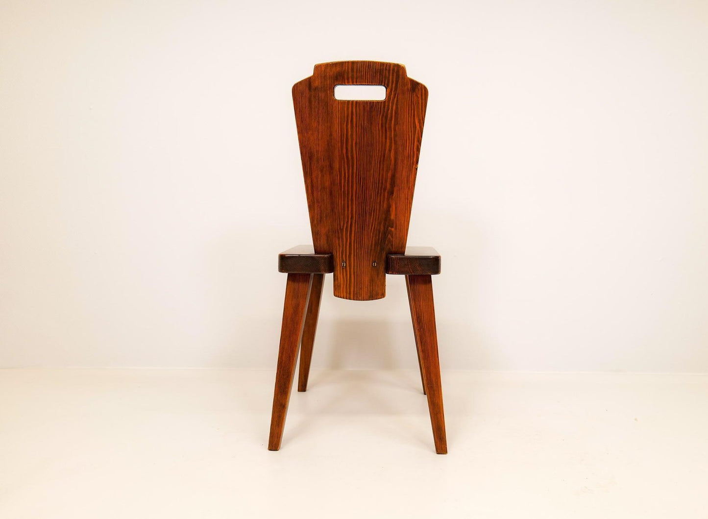 Swedish Modern Pine Dining Chairs by Bo Fjaestad, 1940s, Set of 4